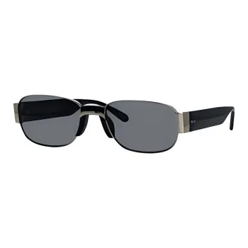 DRIES VAN NOTEN Rectangular Sunglasses Unisex Black