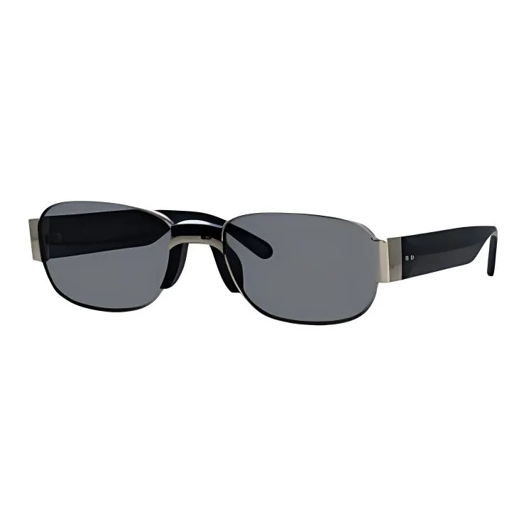DRIES VAN NOTEN Rectangular Sunglasses Unisex Black-0