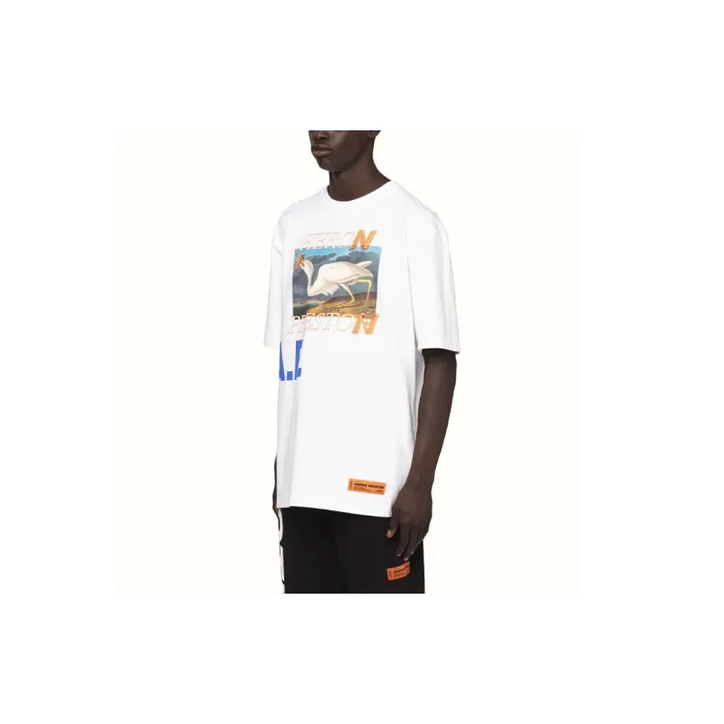 HERON PRESTON Logo Print Af T Shirt-5