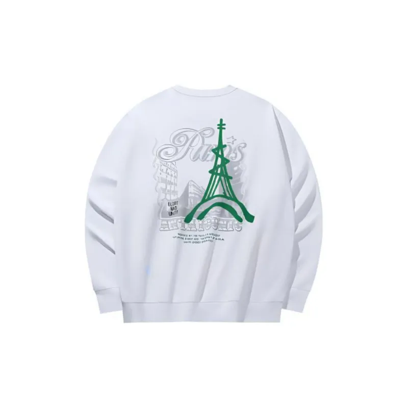 Anta Sweatshirt Men's Snowflake White-1