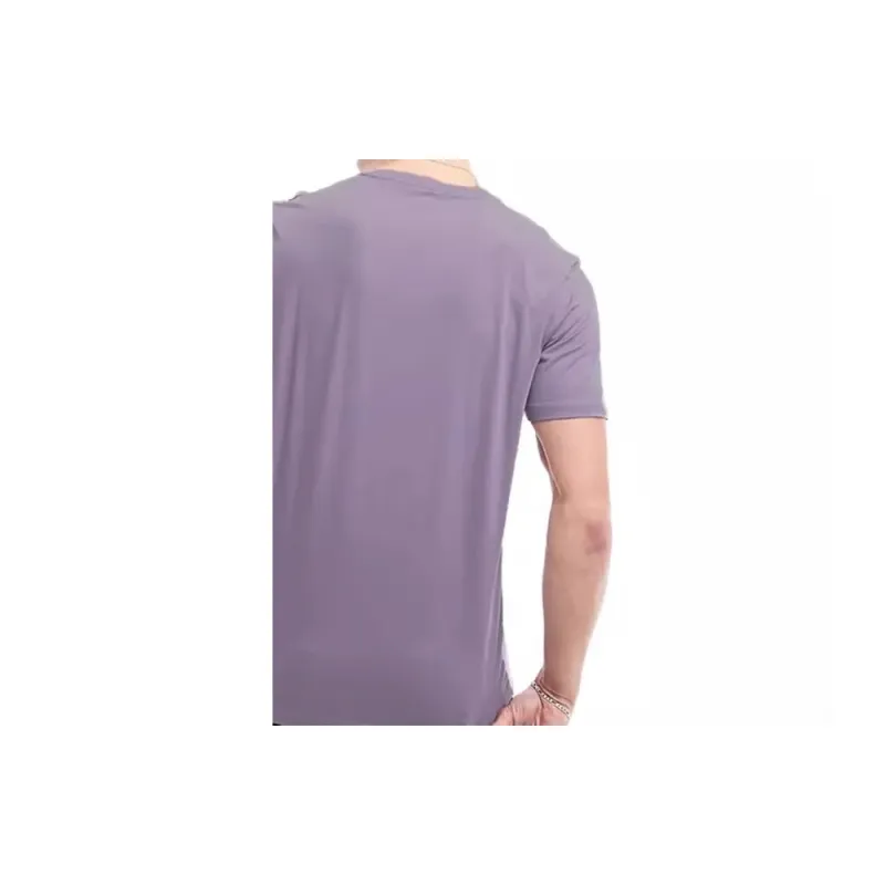 EMPORIO ARMANI SS24 T Shirt Men's Purple-5