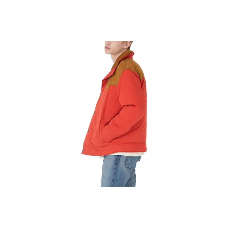 Levis Jackets Coats Men's Orange-5