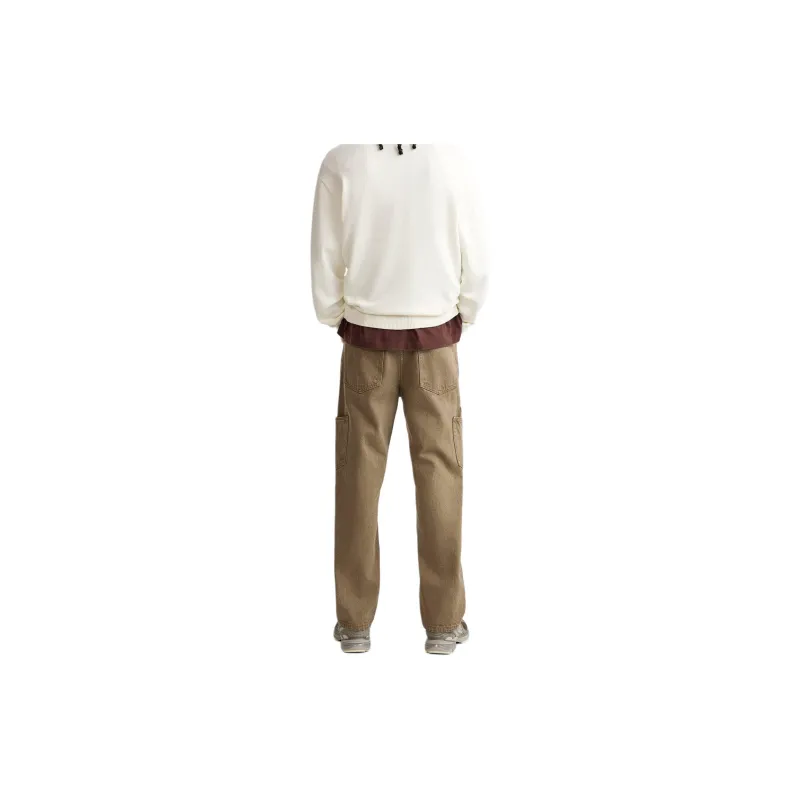 ZARA Jeans Men Yellow Ochre-2