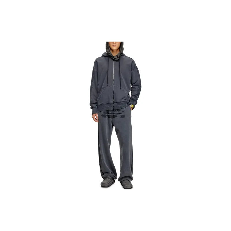 DIESEL FW24 Sweatshirt Men's Dark Gray-1