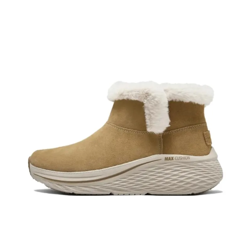 Skechers Max Cushioning Elite 2.0 Waterproof Short Snow Boots Women's Chestnut-0