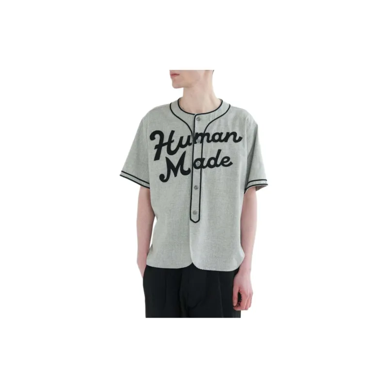 HUMAN MADE Cotton Baseball Shirt-2