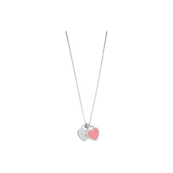 TIFFANY & CO. Return To Tiffany Collection 925 Silver Necklaces Women's Pink