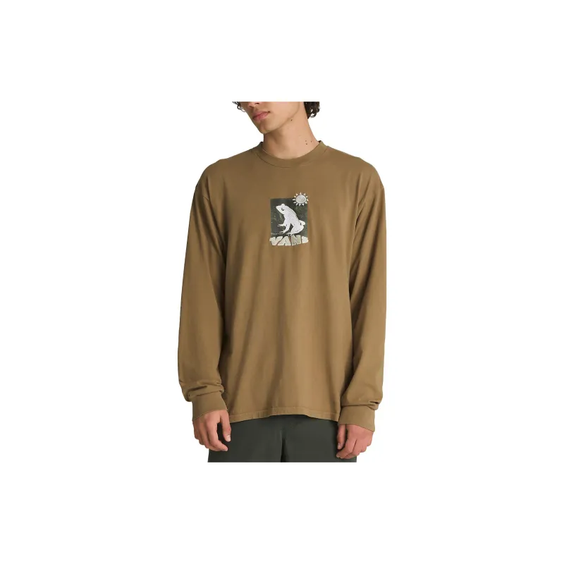 Vans TRIPPY SEASON T-Shirt Unisex Brown-2