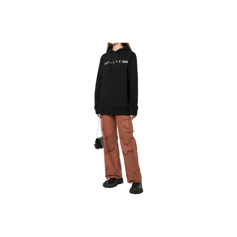 1017 ALYX 9SM Sweatshirts Unisex Black-1
