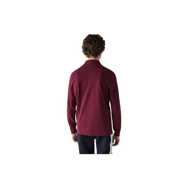 LACOSTE Polo Shirt Men's Dark Red-2