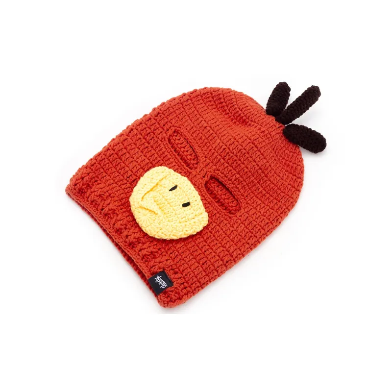 KENMO Beanies Men Orange Red-3