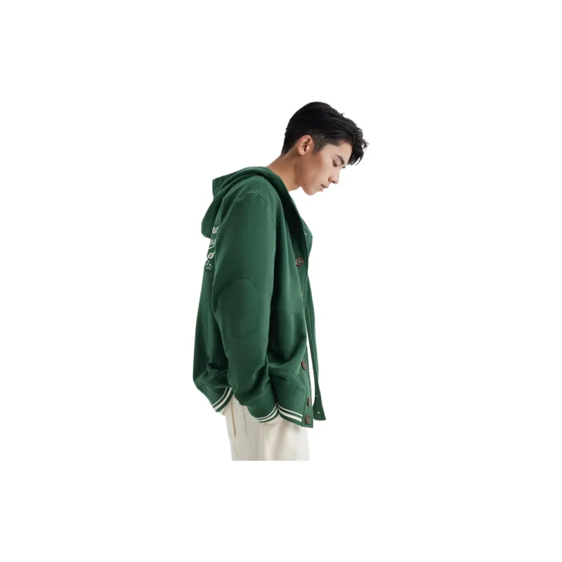 Mitchell Ness Jackets Unisex Green-7