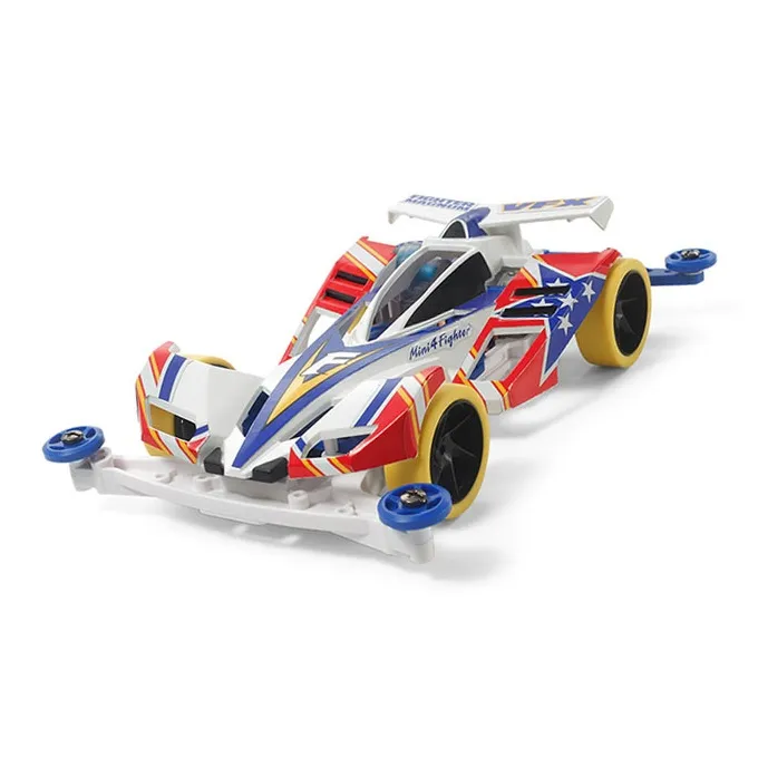 Tamiya Mini 4WD S2 4WD Brothers, 4WD Warriors, Five Star Fighters Assembled Models-2
