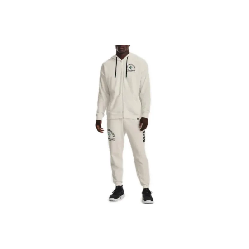Under Armour Sweatshirts Men Ivory White-2