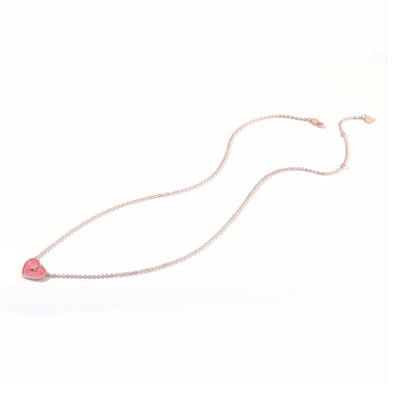 VIGG S925 Silver Necklaces Women's-15