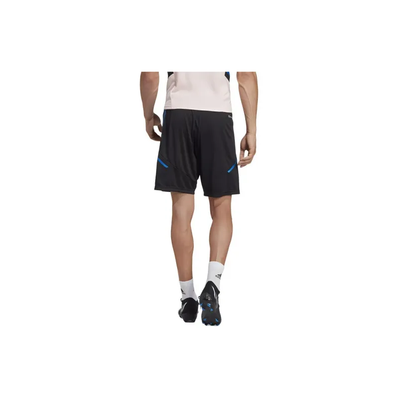 Adidas CONDIVO 22 Soccer Bottoms Men's Black Bright Blue-3
