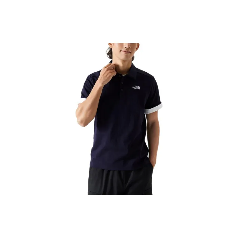 THE NORTH FACE Polo Shirt Men's Navy Blue-1