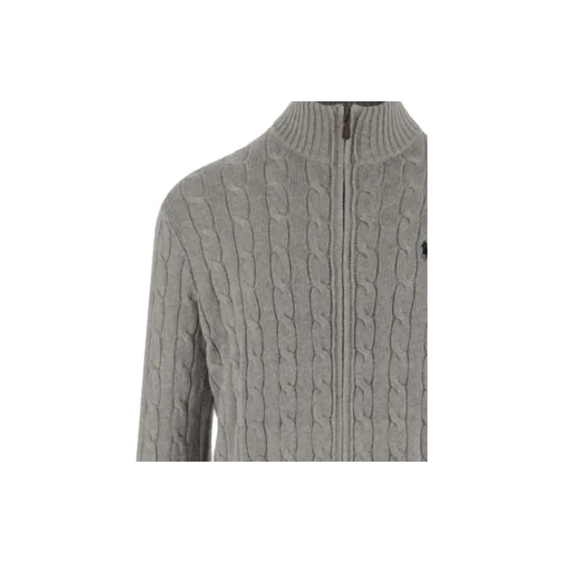 Polo Ralph Lauren Cable-Knit Zipped Cardigan-5