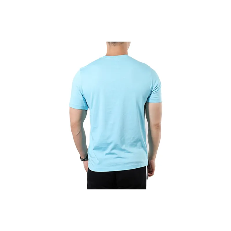 Nike T Shirts Men Blue-2
