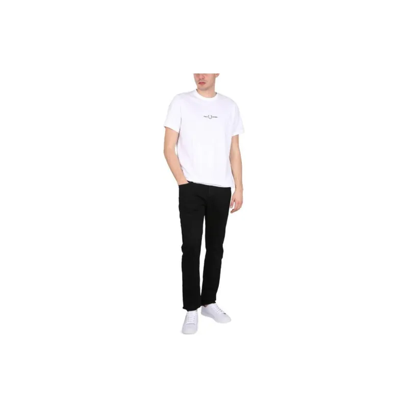 FRED PERRY T Shirts Men White-4