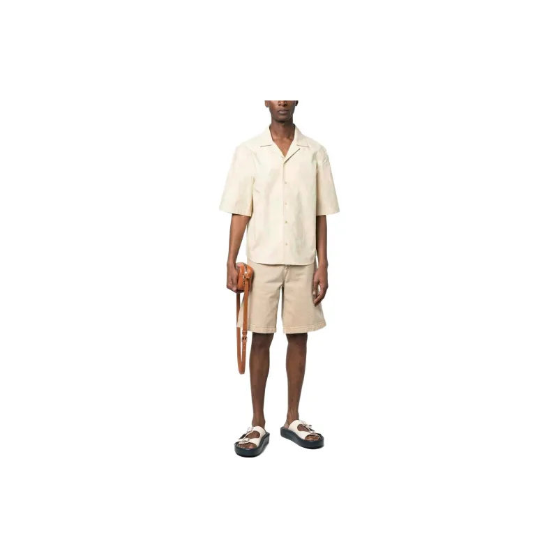 Jacquemus Shirts Men Light Yellow-2