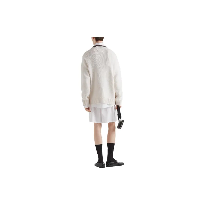 PRADA Knitwear Men White-3