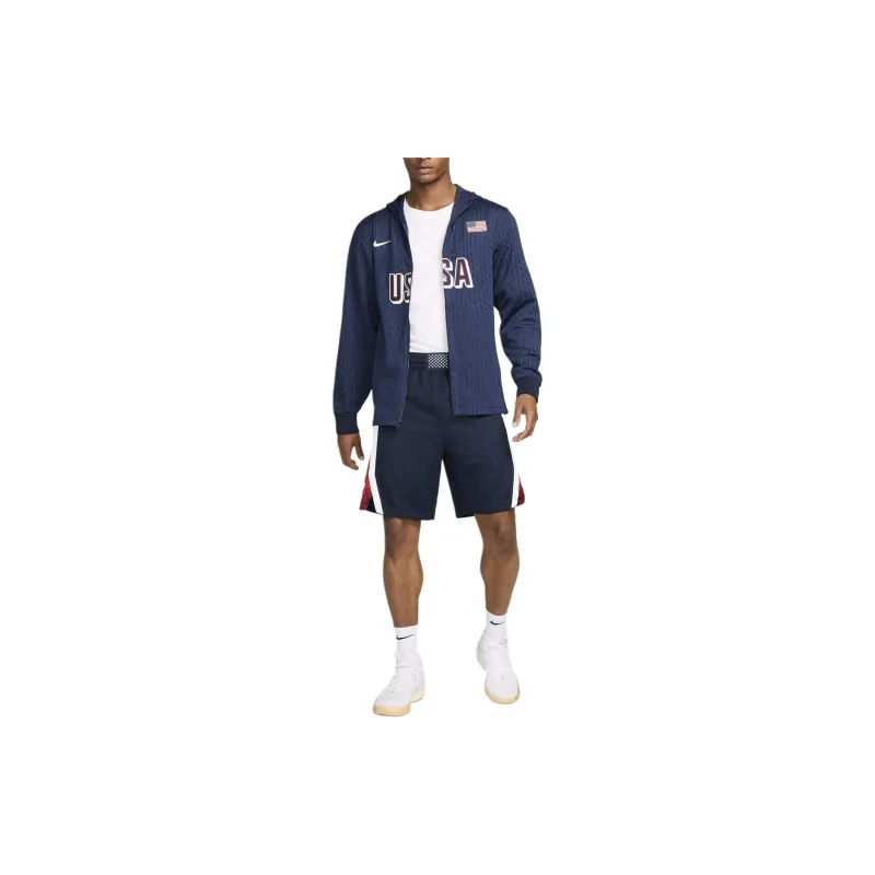Nike Usa Men's Nike Dri FIT Adv Basketball Game Jacket-4