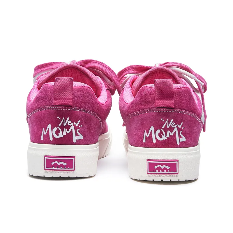 MQMS Skateboard Shoes Unisex Low Top White-5