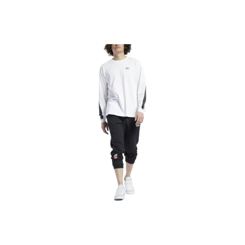 Reebok T-Shirts Unisex Pink White-1