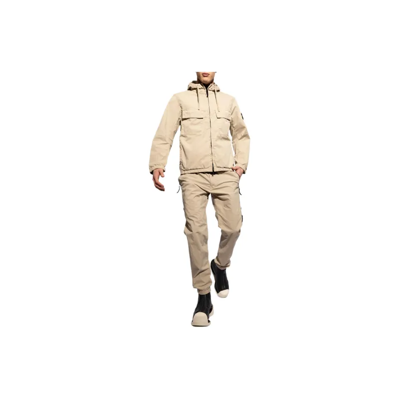STONE ISLAND Cargo Pants Men's Beige-1