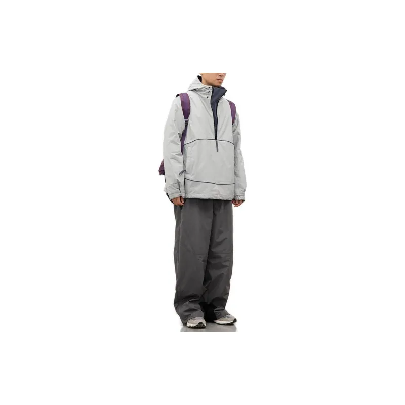 Crying Center Jackets Unisex Light Gray-2