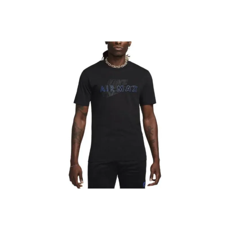 Nike Air Ma T-Shirt Men's Black-1