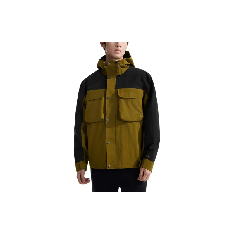THE NORTH FACE City Outdoor Collection Windbreaker Jackets Unisex Moss Green-2