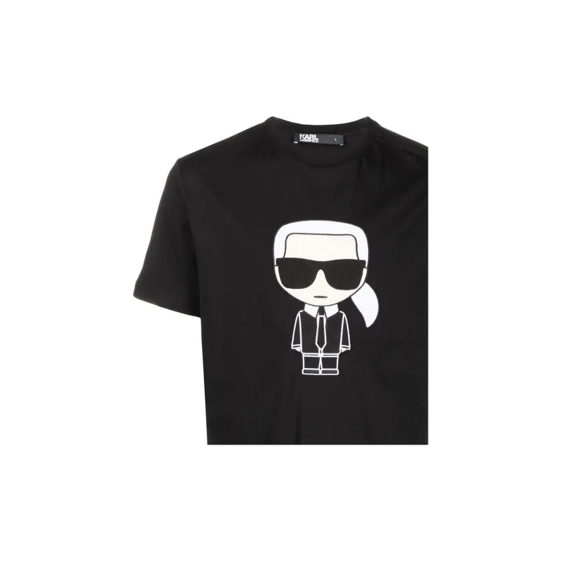 KARL LAGERFELD T Shirt Men Black-4