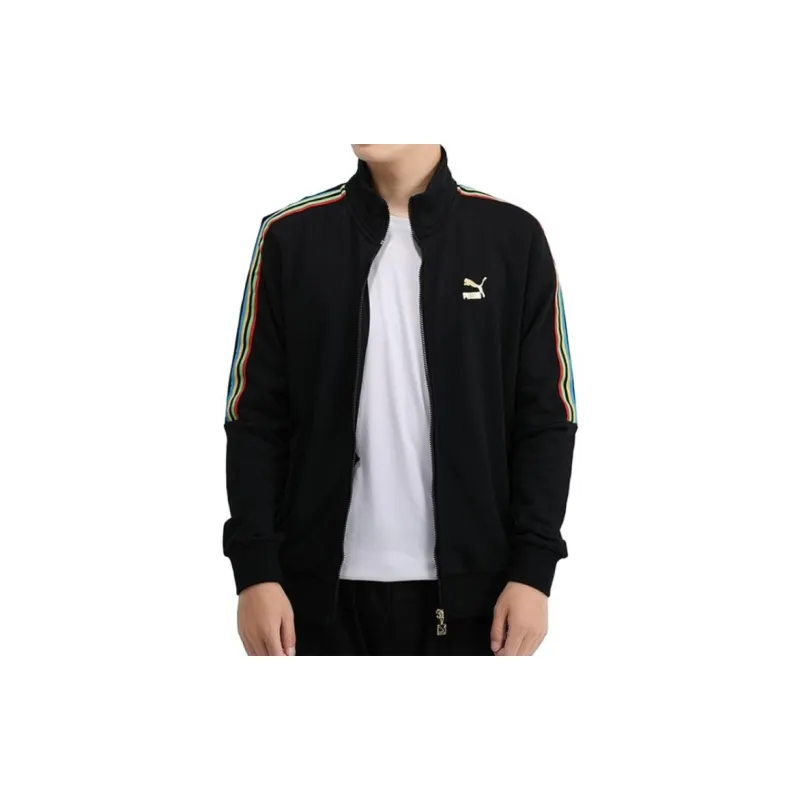 PUMA Jackets Men Black-5
