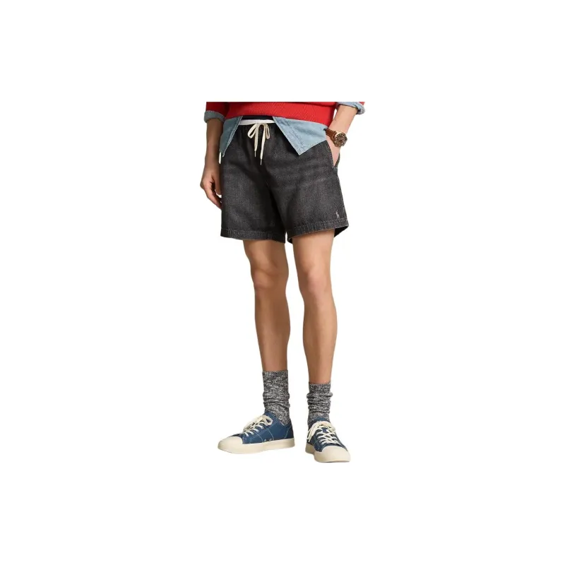 Polo Ralph Lauren 5.5-Inch Polo Prepster Denim Short Denim Shorts Men's Dark Blue-2