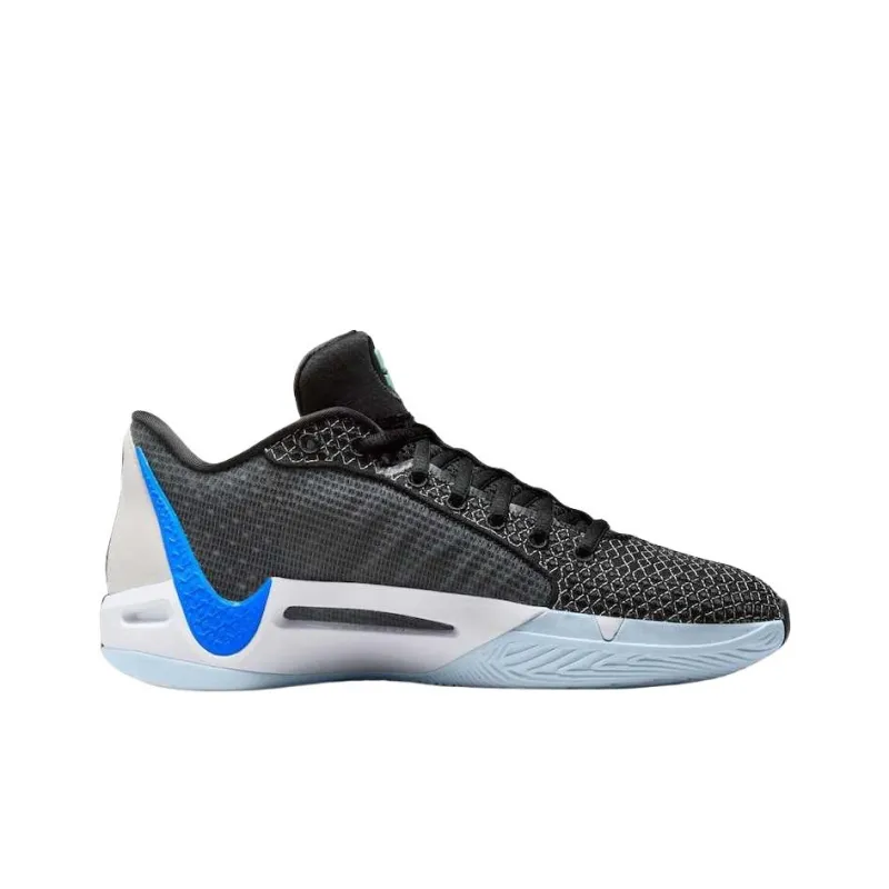 NBA Non-slip Breathable And Wear-resistant Mid-Top Basketball Shoes Men's Black-1