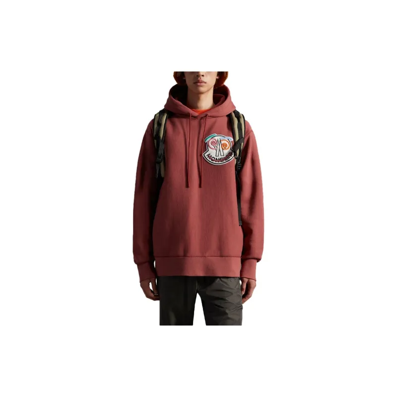 MONCLER GENIUS MONCLER GENIUS 1952 Series Sweatshirts Men Deep Red-1