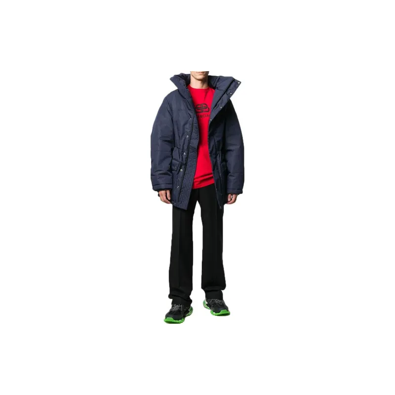 Balenciaga Jackets Men Blue-1