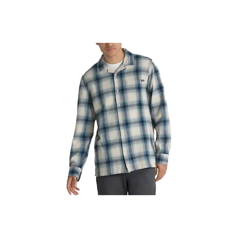 Vans KRUG Shirts Men Blue-4