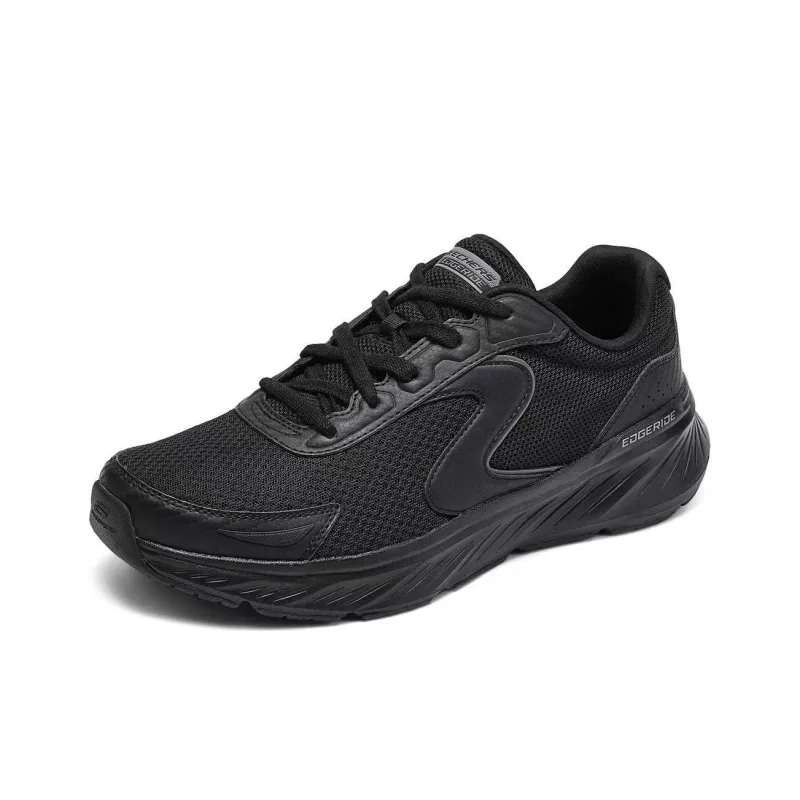 Skechers Relaxed Fit Breathable Low Top Casual Shoes Men's Black-2