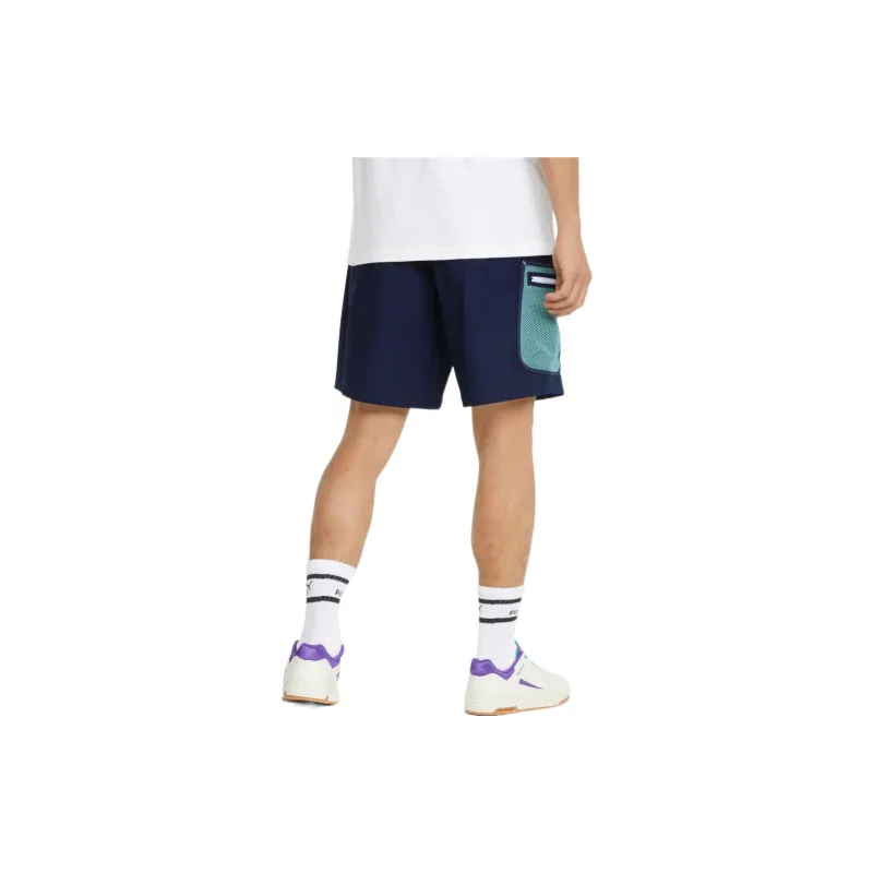 PUMA x BUTTER GOODS Casual Shorts Men's Blue-3