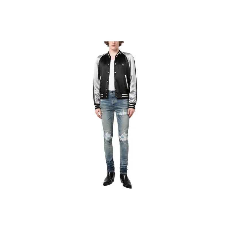 AMIRI Bleached Ma Paisley MX1 Jeans-1