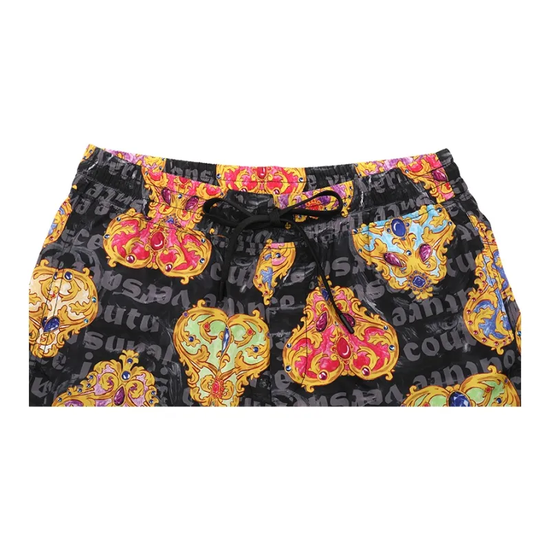 VERSACE JEANS COUTURE SS24 Casual Shorts Men's Black-5