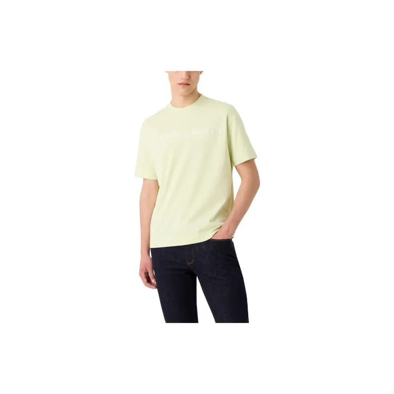 EMPORIO ARMANI T Shirt Men's Light Yellow-2