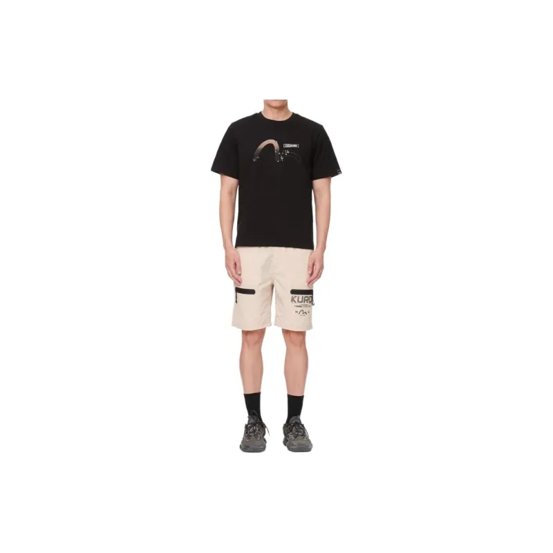 EVISU Sports Shorts Men Apricot-3