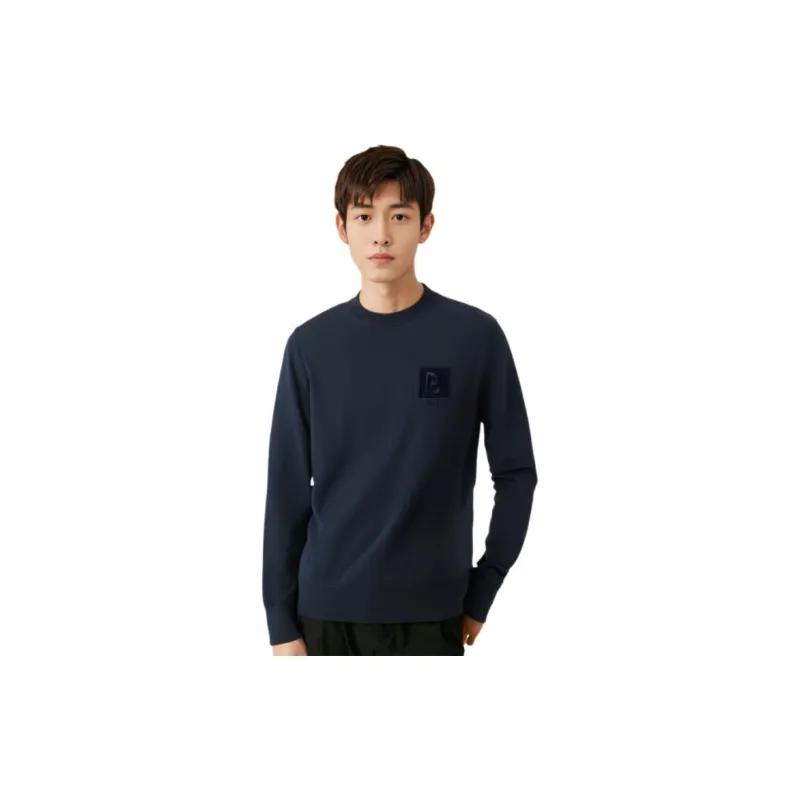 Burberry Sweater Men's Marine Blue-3