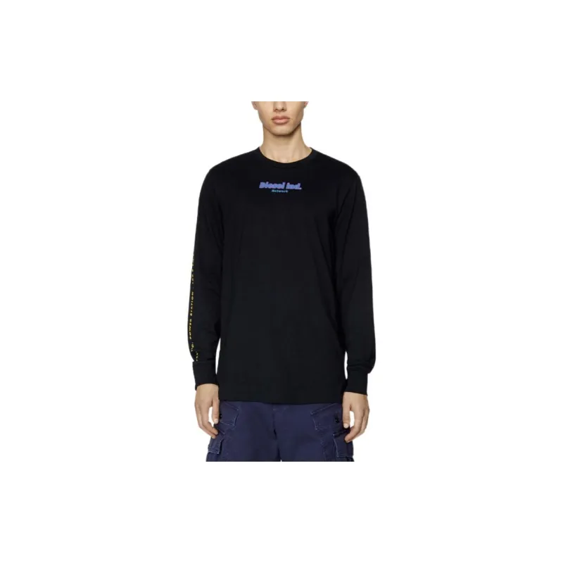 DIESEL Sweatshirts Men Black-1