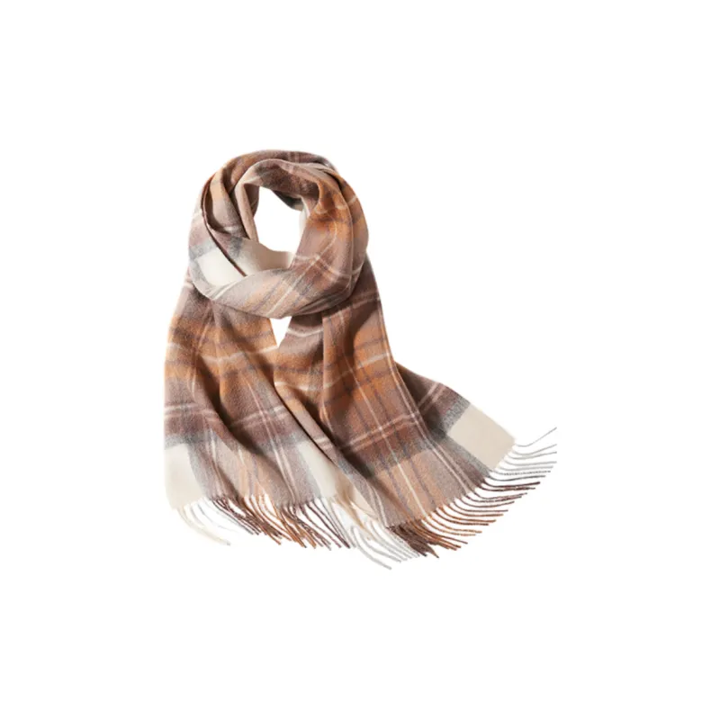 Classmate Yang Wool Knit Scarves Unisex-5