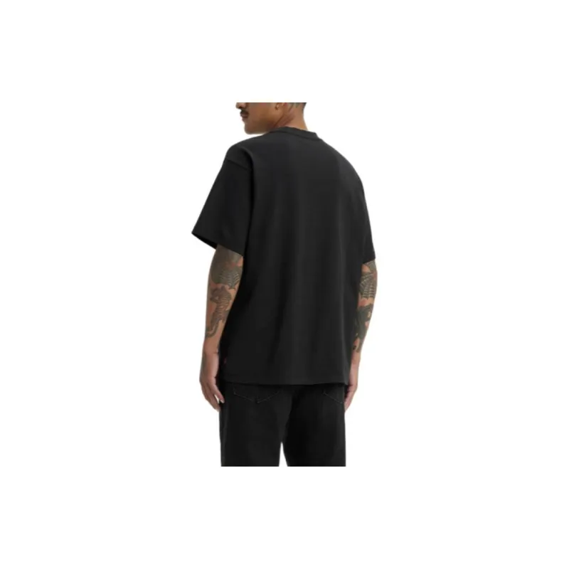 Levis T Shirts Men Black-3